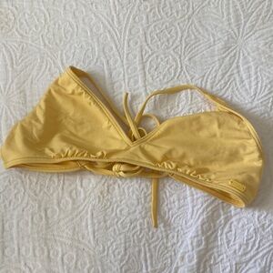 Yellow Roxy Swim top